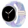 F�r Samsung Galaxy Watch 8 / 8 Classic Magnetisches Nylon Band Bunt