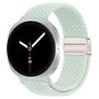 F�r Samsung Galaxy Watch 8 / 8 Classic Magnetisches Nylon Band H- Gr�n