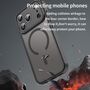 F�r Apple iPhone 17 Pro ShadowGuard TPU Frosted MagSafe H�lle Schwarz