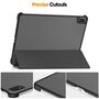 Fr OnePlus Pad 2 Pro / Pad 3 3folt Wake UP Smart Tasche Hlle Grau