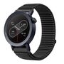 F�r CMF Watch 3 Pro Woven Nylon Armband Hook Loop Verschluss Schwarz
