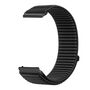F�r CMF Watch 3 Pro Woven Nylon Armband Hook Loop Verschluss Schwarz