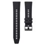 F�r CMF Watch 3 Pro Silikon Armband mit schwarzer Schnalle Schwarz