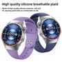 F�r Huawei Watch GT 6 Pro Silikon Armband mit Reverse Buckle Schwarz