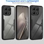F�r Xiaomi 15T Full Body 360 Grad Acrylic Hybrid TPU H�lle Schwarz