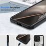 F�r Xiaomi 15T Pro Full Body 360 Grad Acrylic Hybrid TPU H�lle Schwarz
