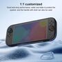 F�r Nintendo Switch 2 Konsole Kristall Aufbewahrungstasche Clear Black