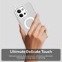 F�r Xiaomi Redmi 15C 5G / 4G Candy Design Magsafe Hybrid H�lle Wei�