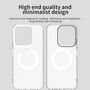 F�r Xiaomi Redmi 15C 5G / 4G Candy Design Magsafe Hybrid H�lle Wei�