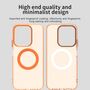 F�r Xiaomi Redmi 15C 5G / 4G Candy Design Magsafe Hybrid H�lle Orange