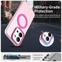 F�r Xiaomi Redmi 15C 5G / 4G Candy Design Magsafe Hybrid H�lle Pink