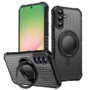 F�r Samsung Galaxy A17 5G MagSafe 360 Grad Ring Halter H�lle Schwarz