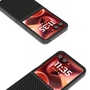 F�r Motorola Razr 60 Ultra Carbon Fiber TPU Hybrid PC H�lle Schwarz