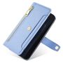 F�r Xiaomi Redmi 15C 5G / 4G Crossbody Kunstleder Wallet H�lle Blau