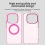 F�r Xiaomi 15T Pro 5G Candy Design Magsafe Hybrid Schutzh�lle Pink