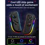 F�r Nintendo Switch Split Controller mit Motion & RGB Wei�