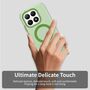 F�r Xiaomi 15T 5G Candy Design Magsafe Hybrid TPU Schutzh�lle Gr�n