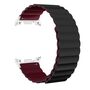 F�r Samsung Galaxy Watch 8 / 8 Classic Magnet Silikon Armband Schwarz