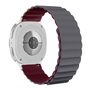 F�r Samsung Galaxy Watch 8 / 8 Classic Magnet Silikon Armband Grau