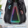 F�r Nintendo Switch 2 Joy-Con 4-in-1 Dreieck-Ladestation RGB Schwarz