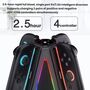 F�r Nintendo Switch 2 Joy-Con 4-in-1 Dreieck-Ladestation RGB Wei�