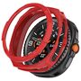 F�r Samsung Galaxy Watch 8 Classic 46mm Armor TPU Schutz Geh�use Rot