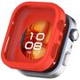 F�r Huawei Watch Fit 4 Pro Soft Silikon Schutz H�lle Geh�use Rot