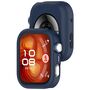 F�r Huawei Watch Fit 4 Pro Soft Silikon Schutz H�lle Geh�use D- Blau