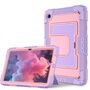 F�r Samsung Galaxy Tab A11 Plus Silikon Hybrid PC Holder H�lle Rosa