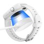 F�r Huawei Watch Fit 4 Soft Silikon Schutz H�lle Geh�use Wei�