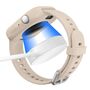 F�r Huawei Watch Fit 4 Soft Silikon Schutz H�lle Geh�use Beige