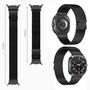 F�r Samsung Galaxy Watch 8 / 8 Classic Milan Edelstahl Armband Schwarz