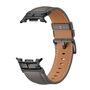 F�r Samsung Galaxy Watch 8 / 8 Classic Leder Armband Metall Connector