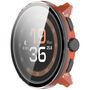 F�r Suunto Run Kunststoff Design Schutzh�lle + 9H Glas Transparent