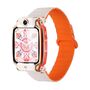F�r Imoo Watch Phone Series Two Color Magnetisches Silikon Armband