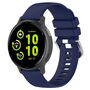 F�r Garmin Venu 4 41mm Liquid Glossy Silikon Watch Armband Dunkelblau