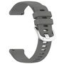 Silikon Armband f�r Garmin Venu 4 41mm Liquid Glossy Design mit Silber Schnalle