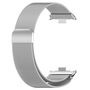 F�r Xiaomi Redmi Watch 6 Milanese Magnet Edelstahl Armband Silber