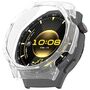 F�r Huawei Watch GT 6 Pro Kunststoff Half Schutz H�lle Transparent