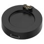 F�r Garmin Venu X1 Rundbasis Magnet Lade Adapter Schwarz