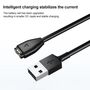 F�r Garmin Fenix 7 / Fenix 7S Magnetisches USB Ladekabel 60cm Schwarz