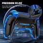 F�r Sony PS4 Controller Dual Hall Effect Joystick ABS Schwarz