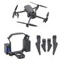 F�r DJI Mavic 3 / 3 Pro Aerial Abwurfsystem Dunkelgrau