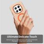 F�r Xiaomi Redmi Note 15 Pro 5G Candy Design Magsafe TPU H�lle Orange