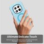 F�r Xiaomi Redmi Note 15 Pro 5G Candy Design Magsafe TPU H�lle Blau