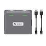 F�r DJI Mini 2 SE/Mini 2/Mini 4K 2-fach Batterie Ladehub Grau