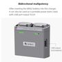 F�r DJI Mini 2 SE/Mini 2/Mini 4K 2-fach Batterie Ladehub Grau
