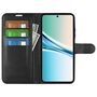 F�r Xiaomi Redmi Note 15 5G Kunstleder Book Wallet H�lle Schwarz