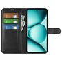 F�r Xiaomi Redmi Note 15 Pro Plus 5G Kunstleder Wallet H�lle Schwarz