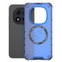 F�r Xiaomi Redmi Note Pro 15 Plus 5G Honeycomb TPU PC Ring H�lle Blau